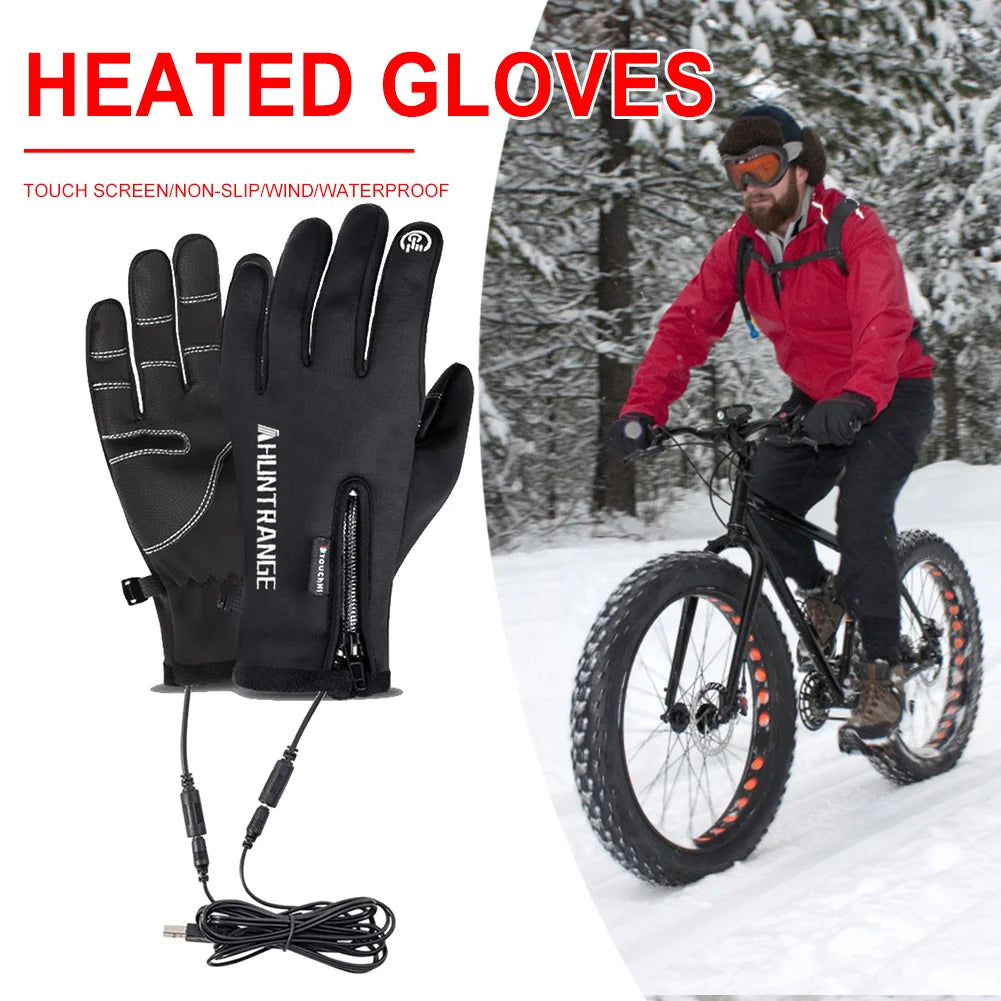 Electric Heated Touchscreen Gloves